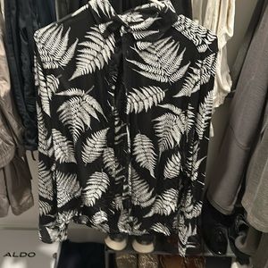 Men’s floral button up shirt